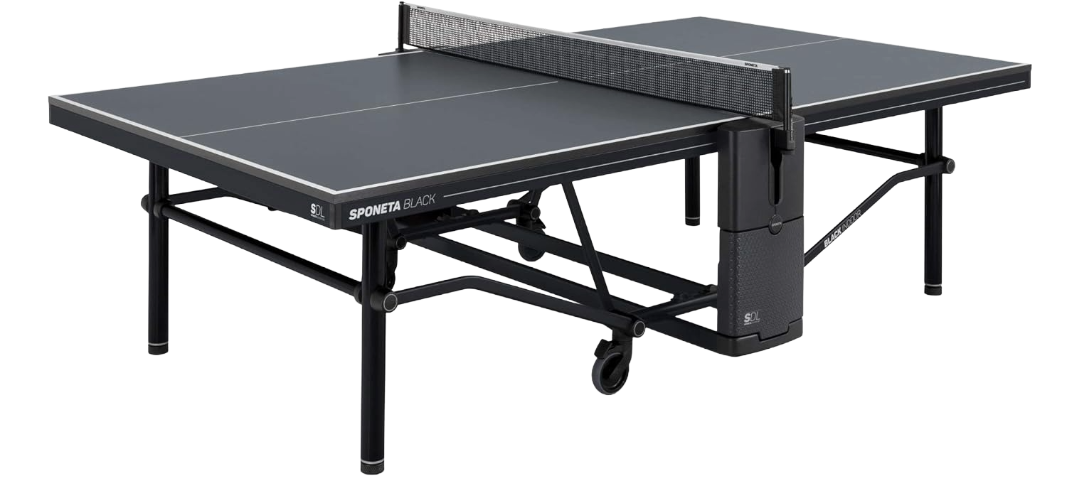 Sponeta Tischtennisplatte SDL Black Indoor